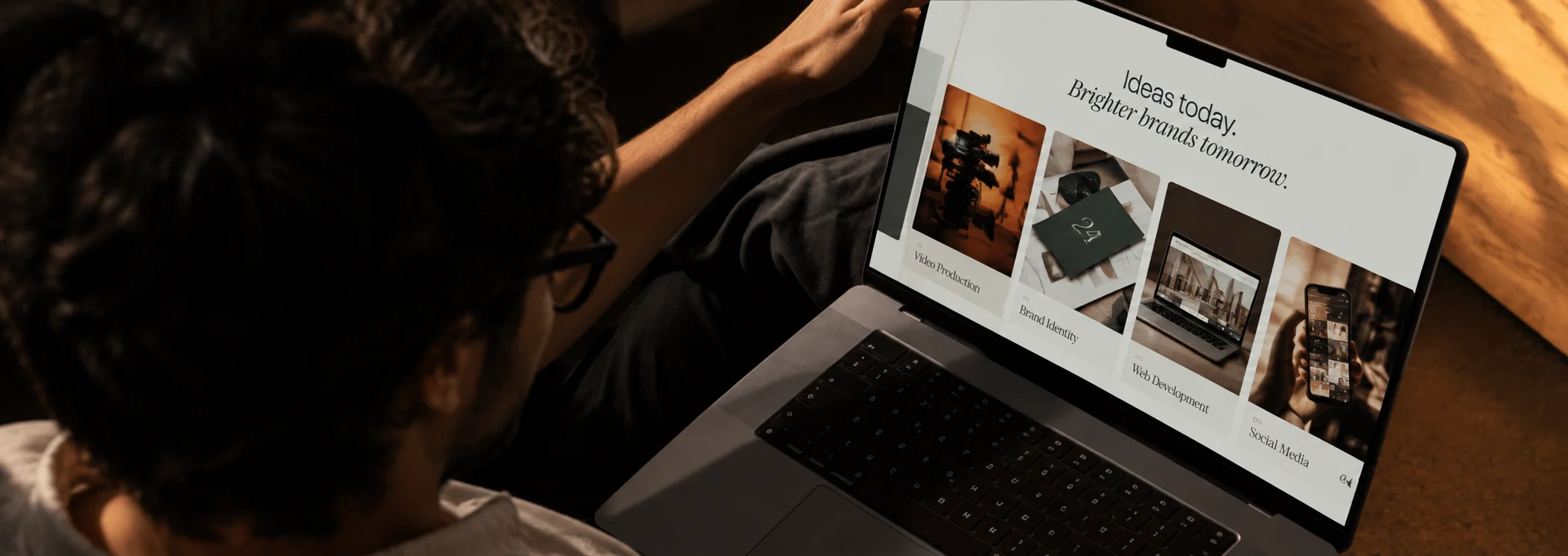 24Studioz creative work displayed on a device screen